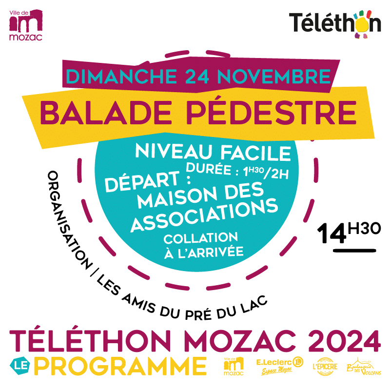 TELETHON 2024 | Balade pédestre